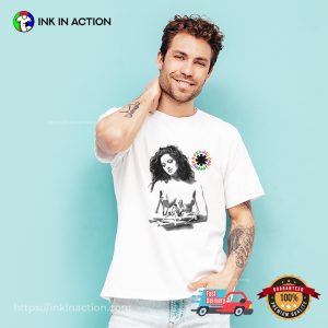 Naked Woman Fanart red hot chili peppers shirt 2