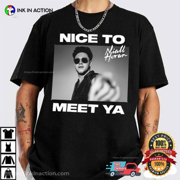 Niall Horan Vintage Nice To Meet Ya T-Shirt