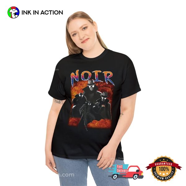 Nicolas Cage Spider-Man Noir Graphic Shirt