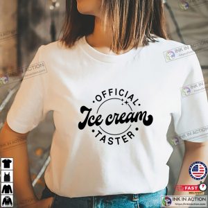 Official Ice Cream Taster Unisex T-shirt
