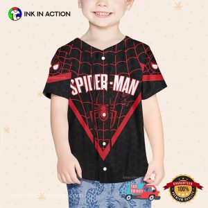 Personalize Spiderman Miles Morales Symbol Jersey, Baseball