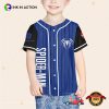 Personalize Spiderman Superhero Awesome Blue Baseball Jersey