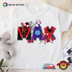 Personalized Spider Hero And His Friends T Shirt