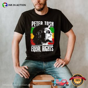 Peter Tosh Equal Rights Vintage 90s Portrait T shirt 3