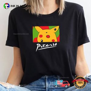Pokemon Pikasso Funny T shirt 2