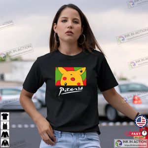 Pokemon Pikasso Funny T shirt 3