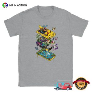 Pokémon Retro Nintendo Game T shirt 1