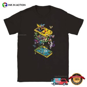 Pokémon Retro Nintendo Game T shirt 2