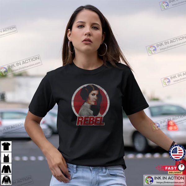 Princess Leia Rebel Retro Star Wars Tee