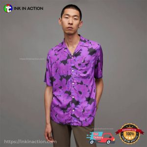 Purple Hibiscus Aloha T-shirt