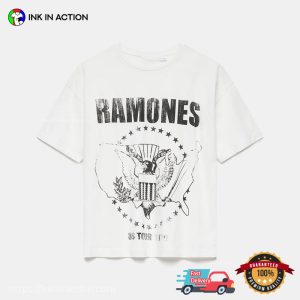 Ramones US Tour Vintage Graphic T shirt 3