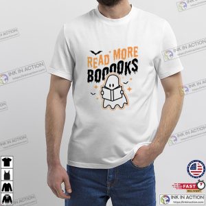 Read More Books Halloween Cute Ghost Boo T Shirt