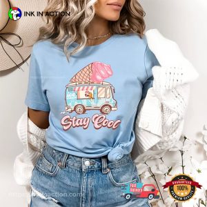 Retro Summer Vibes Stay Cool Comfort Color Tee