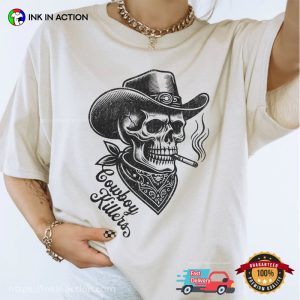 Rodeo 90s Graphic Cowboy Killer Comfort Colors T shirt 3