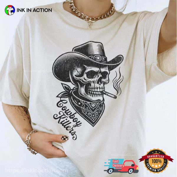 Rodeo 90s Graphic Cowboy Killer Comfort Colors T-shirt