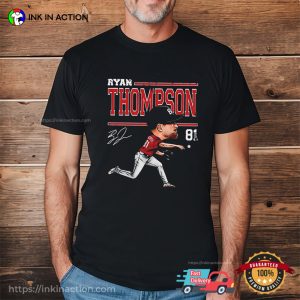 Ryan Thompson Arizona Diamondbacks Signature T shirt 3