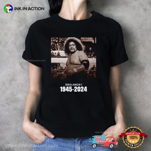 Sika Anoa’i 1945-2024 Memorial T-shirt