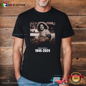 Sika Anoa’i 1945-2024 Memorial T-shirt