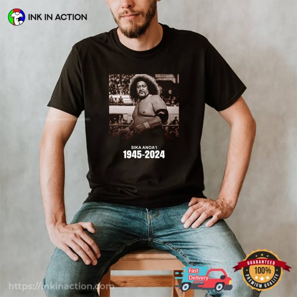 Sika Anoa’i 1945-2024 Memorial T-shirt