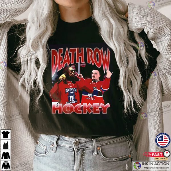 Snoop Dogg Arber Xhekaj Death Row Hockey T-Shirt