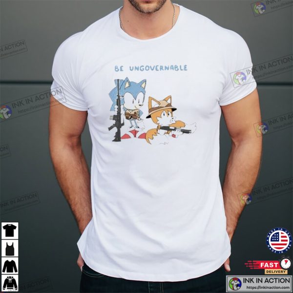 Sonic Be Ungovernable Shirt