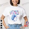 Star Wars Leia Pop Colorful Graphic T-shirt