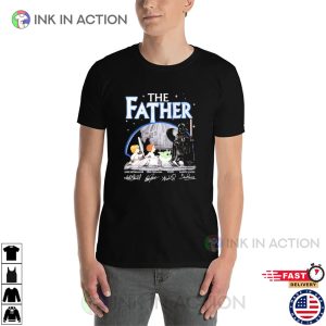 Star Wars The Father Darth Vader Signatures T shirt 2