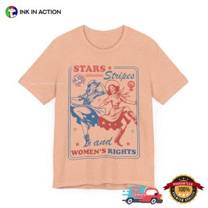 Stars Stripes And Women's Rights Vintage Femimist Comfort Colors T shirt 3