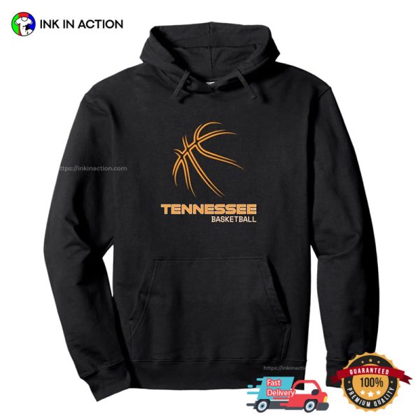 Tennessee Volunteer State Sports Fan Basketball T-shirt