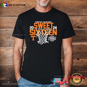 Tennessee Volunteers The Road To Phoenix Sweet Sixteen 2024 T-shirt