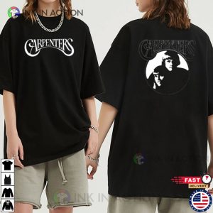 The Carpenters Retro Graphic 2 Sided T-shirt