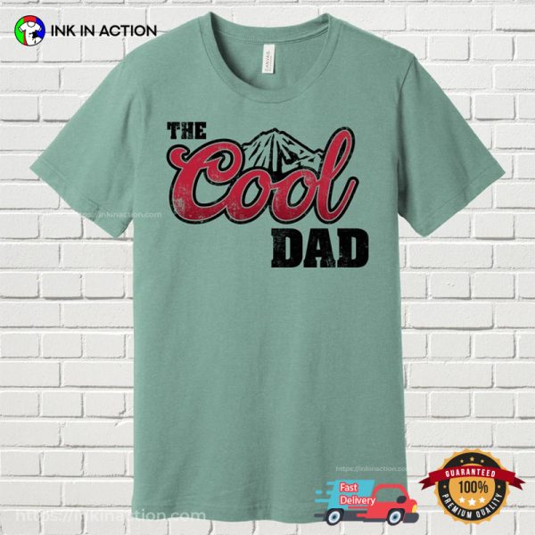 The Cool Dad Vintage Coors Light Beer T-shirt