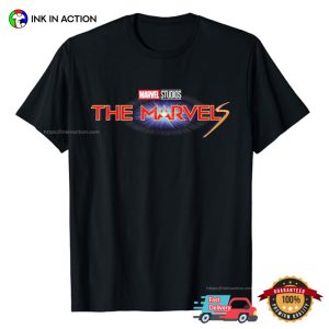 The Marvels Disney Marvel Studios Logo T shirt 2