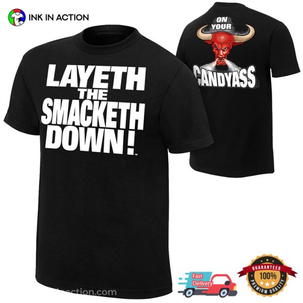 The Rock Layeth The Smacketh Down 2 Side Shirt