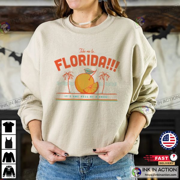 The Tortured Poets Department Album Take Me To Florida Tee