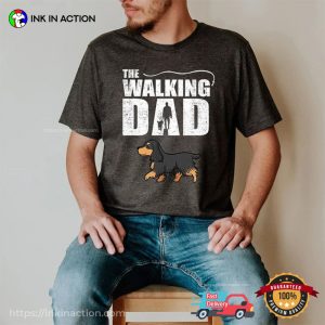 The Walking Dad Funny Dog Dad T shirt, happy international dog day 2