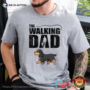 The Walking Dad Funny Dog Dad T shirt, happy international dog day 3