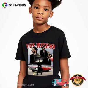 The Weeknd Vintage Men In Suit Graphic T-shirt