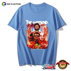The Weeknd Vintage Thank You For The Memories Signature T shirt 1