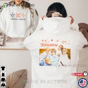 Tomorrow X Together KPOP Boy Band Graphic 2 Sided T shirt