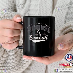 University Of Arkansas Razorbacks Baseball Coffee Cup 3