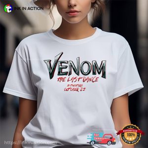 Venom The Last Dance Incoming Movie 2024 T shirt 3