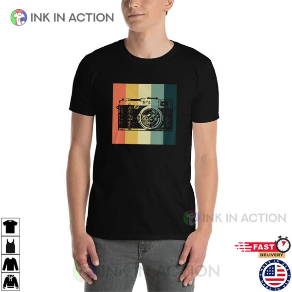 Vintage 90s Camera Photography T-Shirt