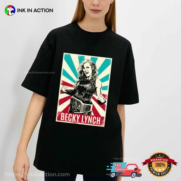 Vintage Retro Becky Lynch WWE 2024 T-Shirt
