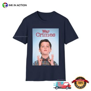 War Crimes young sheldon t shirt 1