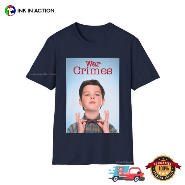 War Crimes Young Sheldon T-shirt