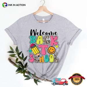 Welcome Back To School T shirt, Summer End Outfit 2
