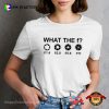 What The F Funny Comfort Colors Photographer Shirt