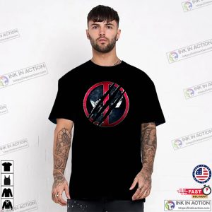 Wolverine Deadpool 3 Logo T Shirt 3