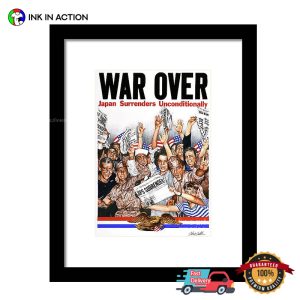 World War II Over vj day Poster 3